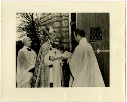 Bishop Edward R. Welles and Father John Harvey Soper