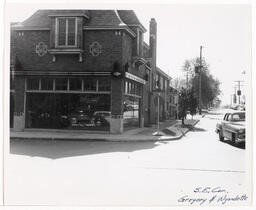 Land-Sharp  Chevrolet at Southeast Corner of Gregory and Wyandotte