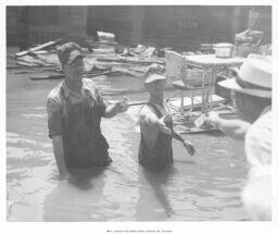 Man Distributing Cigarettes