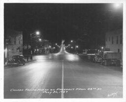 Prospect Avenue at Night