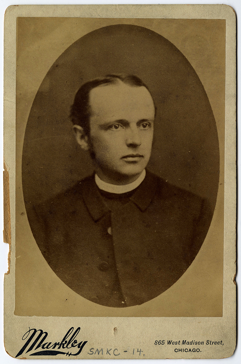 A portrait of Father Henry D. Jardine