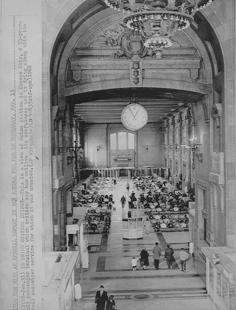 Interior view of Union Station.