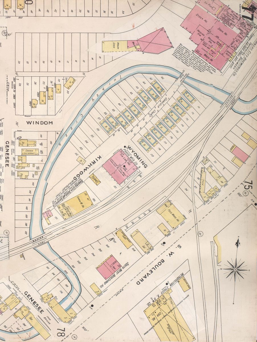 Sanborn Fire Insurance Map, 1907