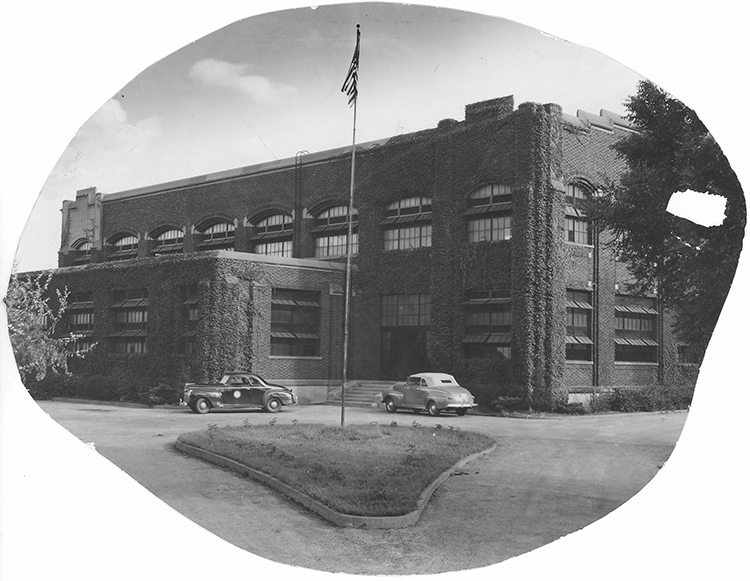 East Bottoms pumping station near the former intersection of Nicholson and Indiana avenues.