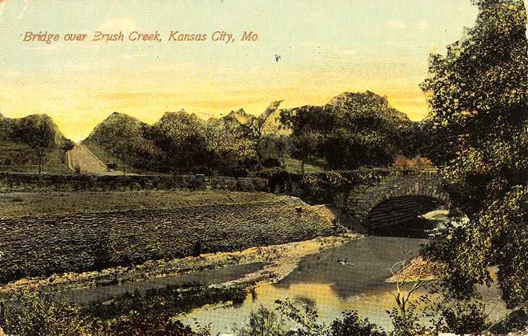 Brush Creek before heavy development.