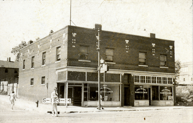 Charlie Bryant’s Barbecue at 18th and Euclid.