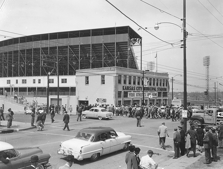 Municipal Stadium at 22nd and Brooklyn.