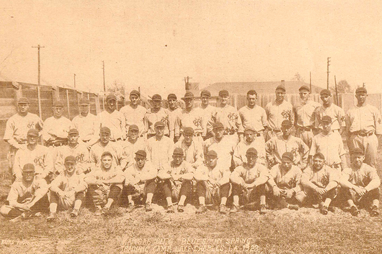 The 1923 Kansas City Blues.