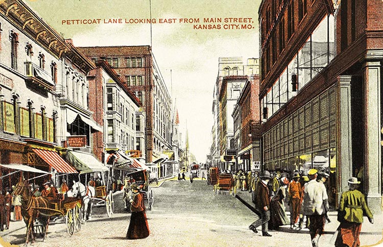 Petticoat Lane postcard.