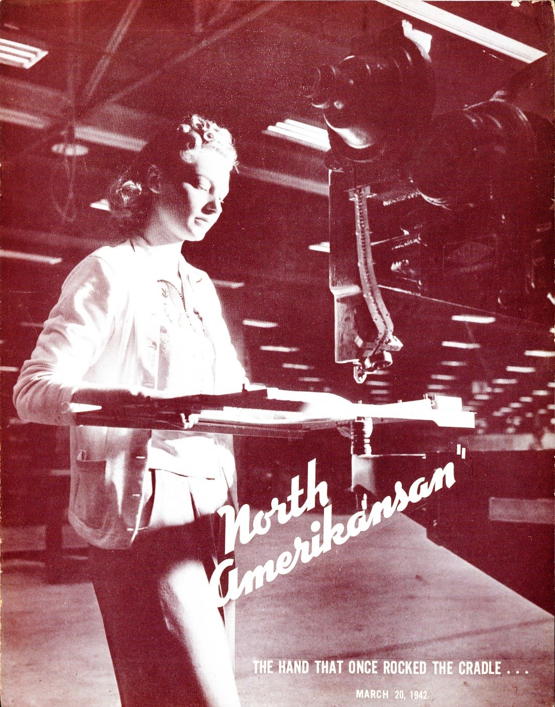 North Ameri-Kansasan magazine, March 20, 1942. NORTH AMERICAN AVIATION COLLECTION (SC169)