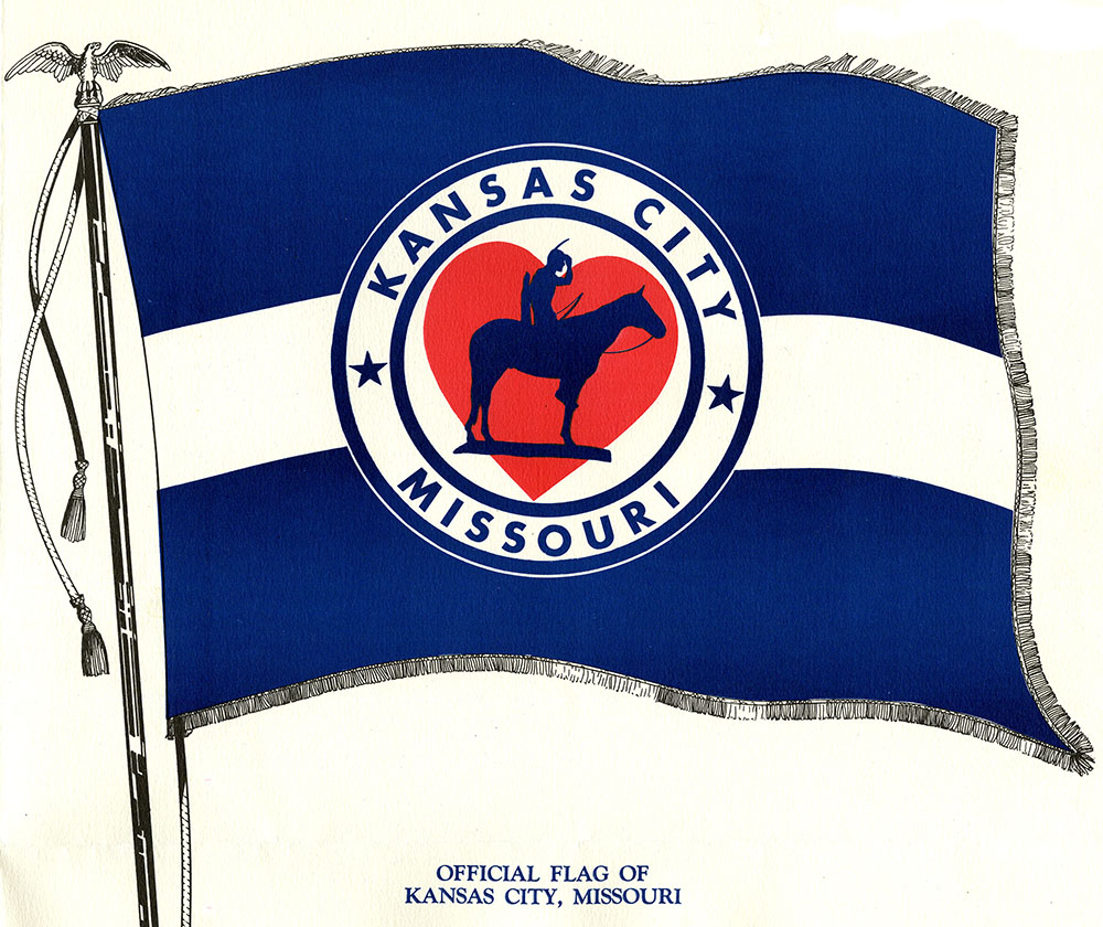 The Scout was incorporated into the official city flag in 1944