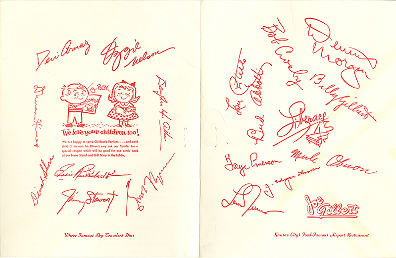 Many celebrities dined at The Four Winds, from J. Edgar Hoover to Jimmy Stewart