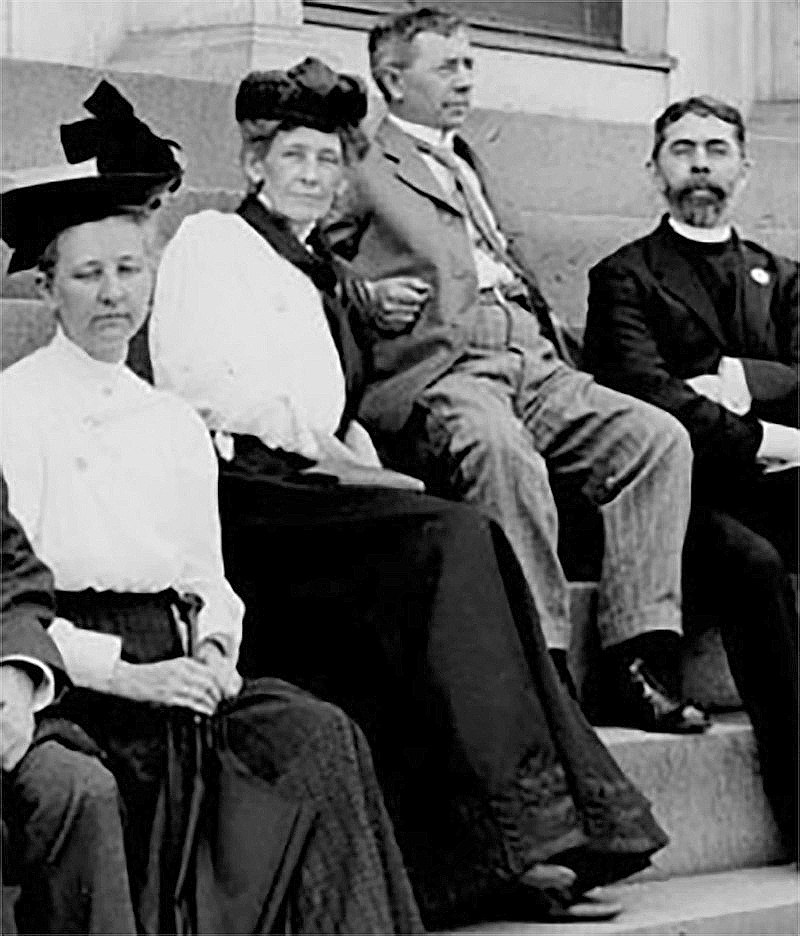 Carrie at the 1907 ALA Conference in Narragansett Pier, Rhode Island. American Library Association Archives