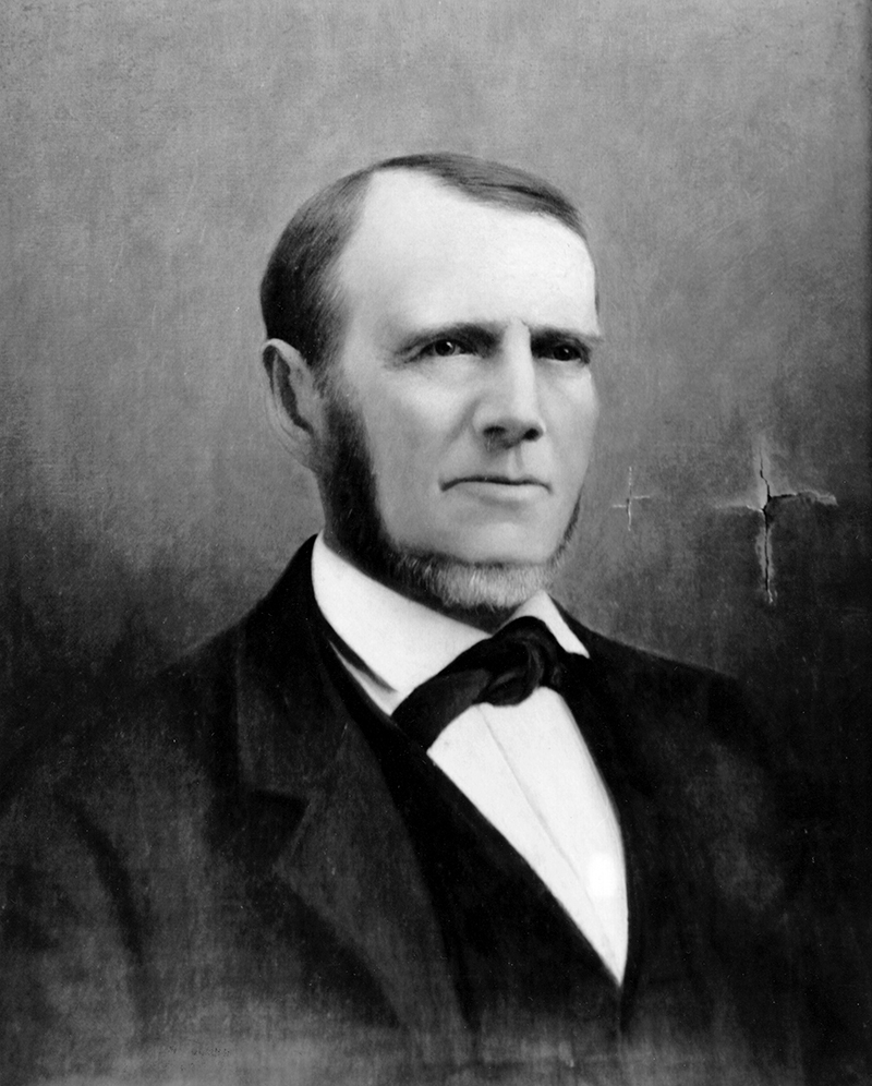 Portrait of John McCoy, one of the founders of Westport and Kansas City, Missouri.