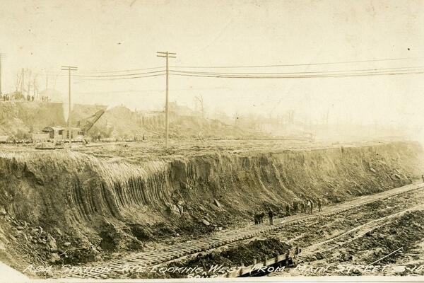 excavation of union station