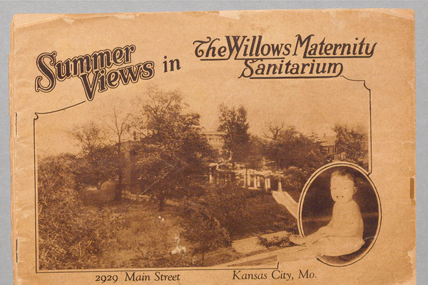 Promotional booklet for the Willows Maternity Home