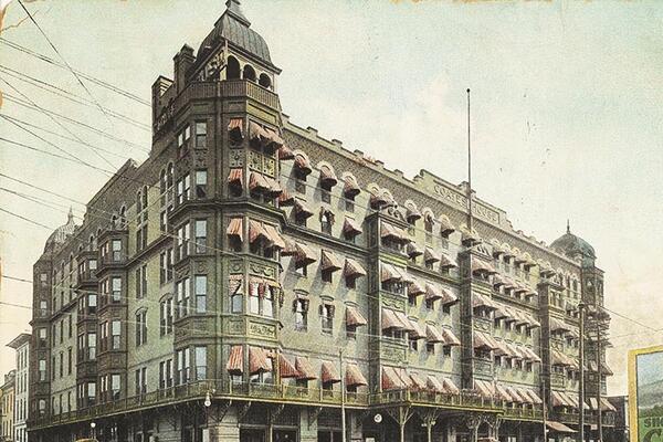 Postcard of the Coates House Hotel