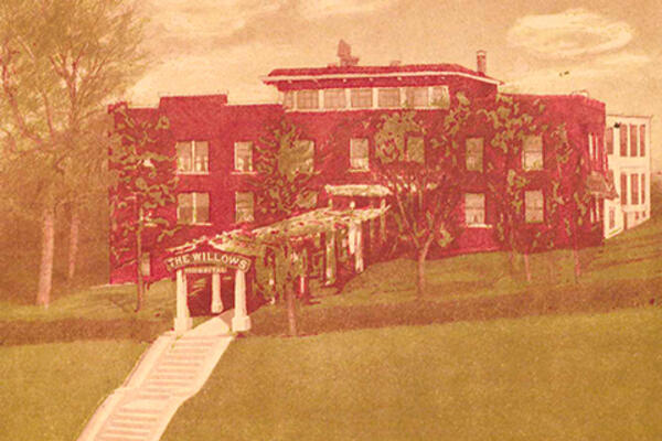 Exterior view of the Willows Maternity Home