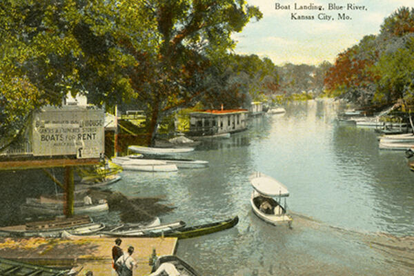 Blue River Postcard