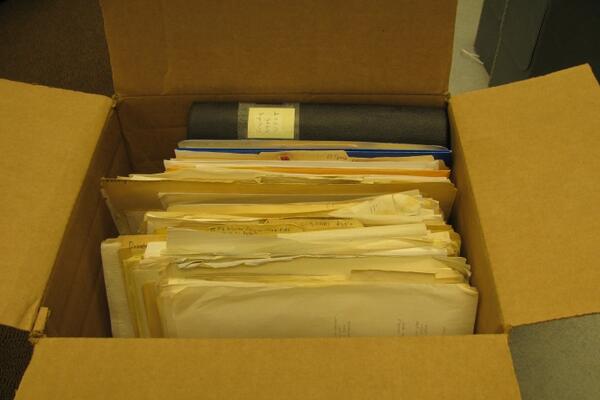 unprocessed archival collection