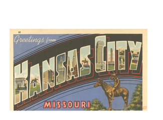 Postcard for Kansas City, Missouri